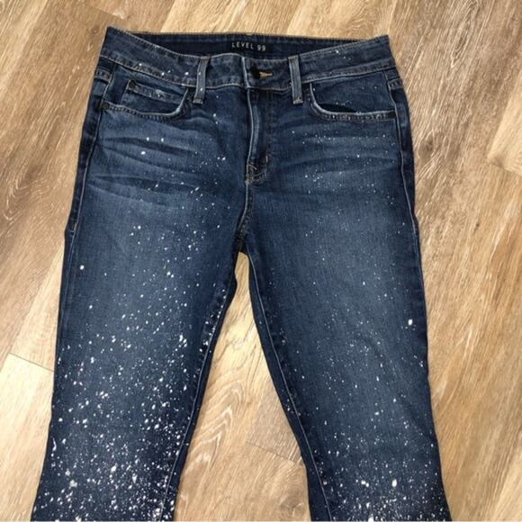 Level 99 Amber Slouchy Skinny Jeans in Galaxy 27 EUC - Picture 5 of 14